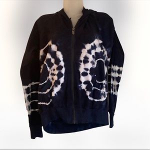 MWT dark blue tie dye hoodie